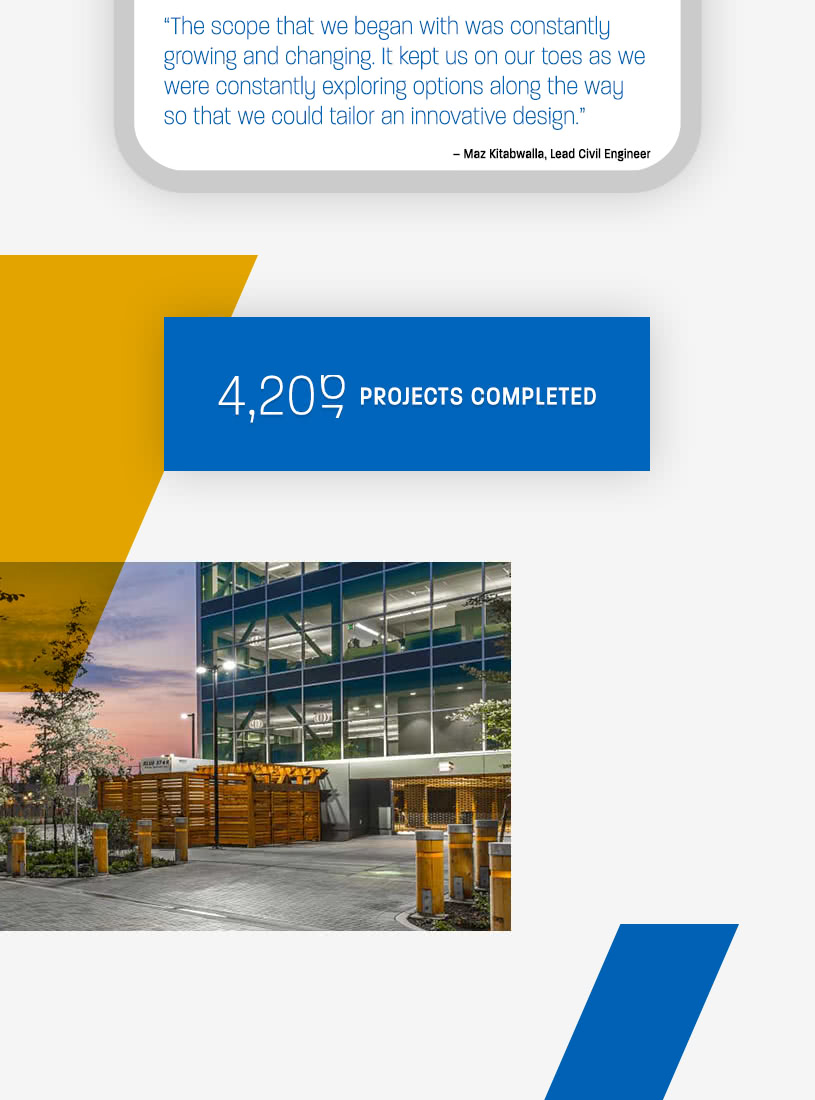 Showcase Arrow Engineering Mobile Website